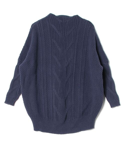 「muller of yoshiokubo」 長袖ニット FREE ネイビー レディース_画像2