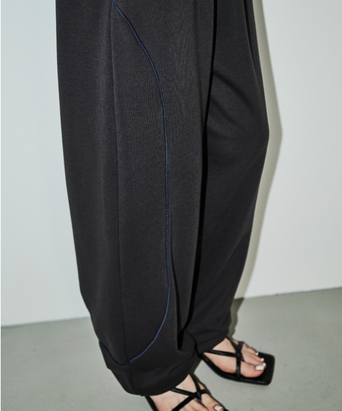 「AIC.」 スウェットパンツ FREE チャコールグレー レディース_画像7