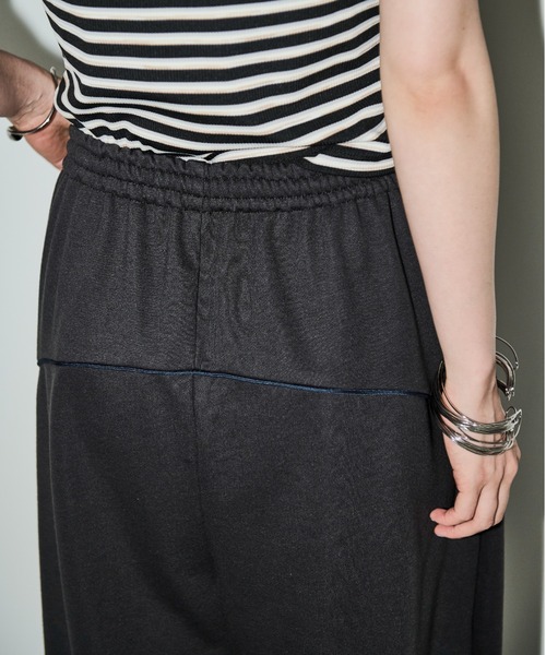 「AIC.」 スウェットパンツ FREE チャコールグレー レディース_画像8