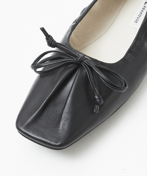 「PICHE ABAHOUSE」 フラットパンプス 35 グレー レディース_画像7