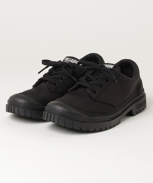 「PALLADIUM」 ローカットスニーカー 24.5cm グレー レディース_画像4