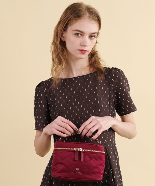 「TOCCA」 2WAYバッグ F グリーン レディースの画像