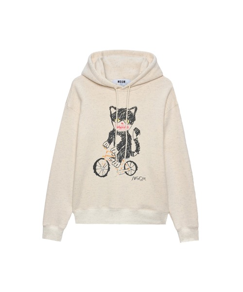 MSGM エムエスジーエム　パーカー フーディ　中古品 MSGM（エムエスジーエム） パーカー プルオーバー スウェット