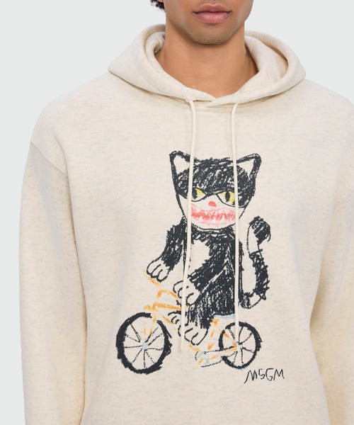 パーカー Bike Life Cats グラフィティパーカー メンズの画像