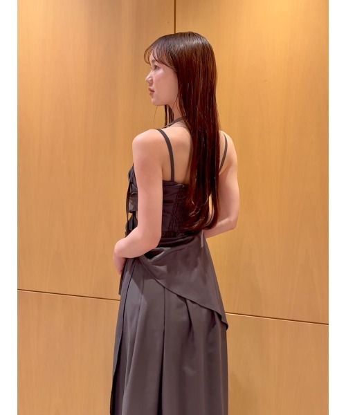 snidelのワンピース、ドレス新品未使用 SNIDEL（スナイデル） ワンピース スイッチングキャミワンピース