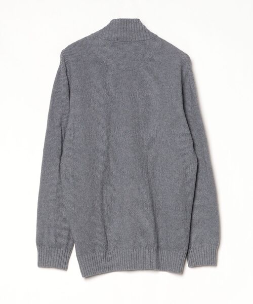 BLACK LABEL グレー カーディガン L BLACK LABEL CRESTBRIDGE（ブラックレーベル クレストブリッジ