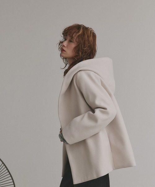 「ad thie」 ジャケット FREE アイボリー レディース_画像5