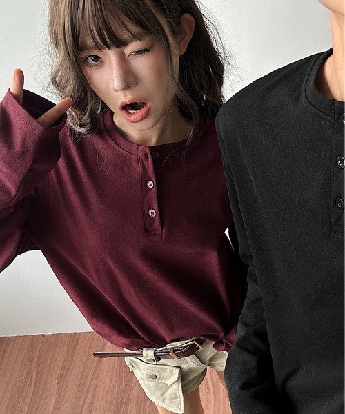 完売 kinema ワッフルヘンリーネックシャツ M 23ss かわしまたかひろ 完売 kinema ワッフルヘンリーネックシャツ M 23ss かわしまたかひろ