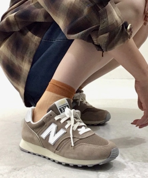 New Balance（ニューバランス） シューズ 24.5cm ブラウン レディース