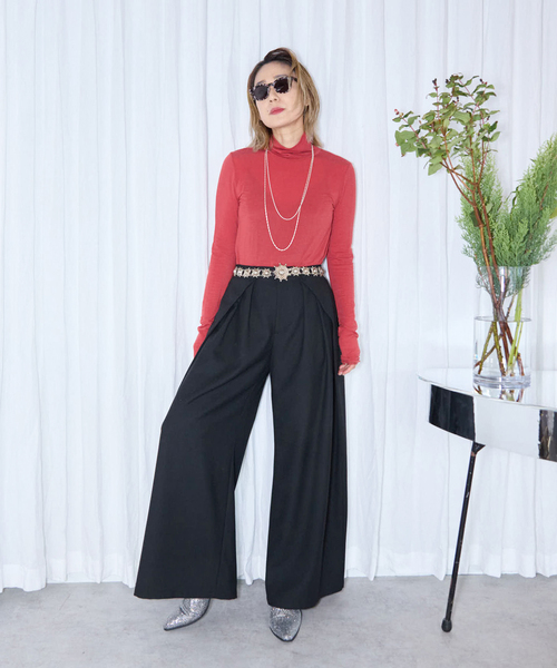 「CITYSHOP」 長袖カットソー FREE グレー レディース_画像4