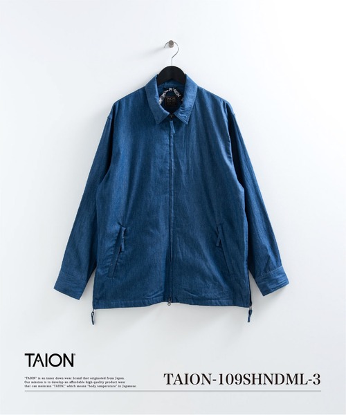 TAION（タイオン） シャツ 「」「ユニセックス」ノンダウン ミリタリー