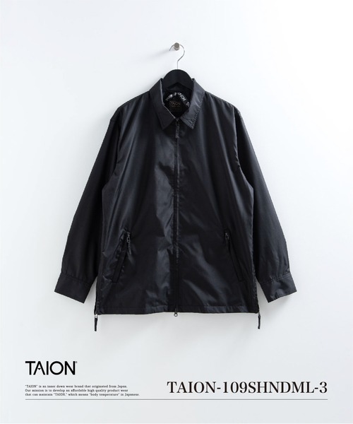 nontan出品 TAION（タイオン） シャツ 「」「ユニセックス」ノンダウン ミリタリー