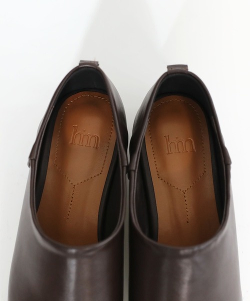 「hiamu」 シューズ 23.5cm ブラック レディース_画像3