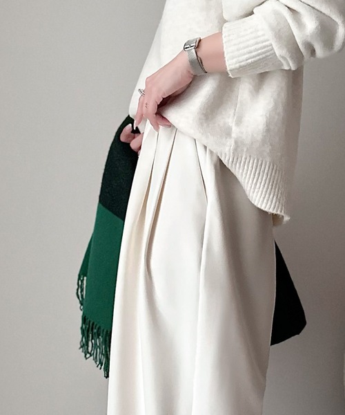 「classicalelf」 スラックス X-LARGE アイボリー レディース_画像5