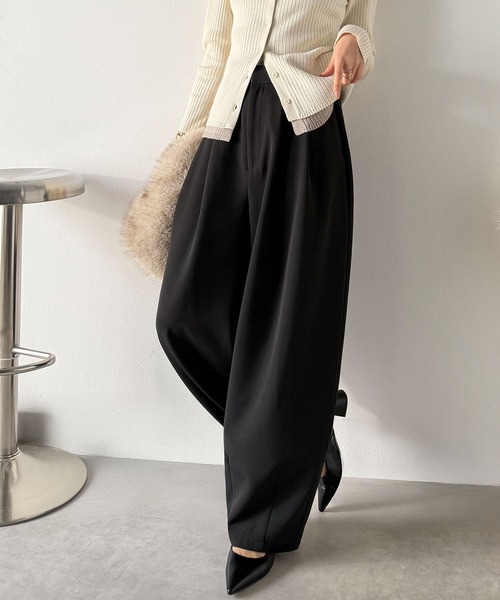 「classicalelf」 スラックス X-LARGE アイボリー レディース_画像8