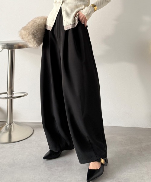 「classicalelf」 スラックス X-LARGE アイボリー レディース_画像9
