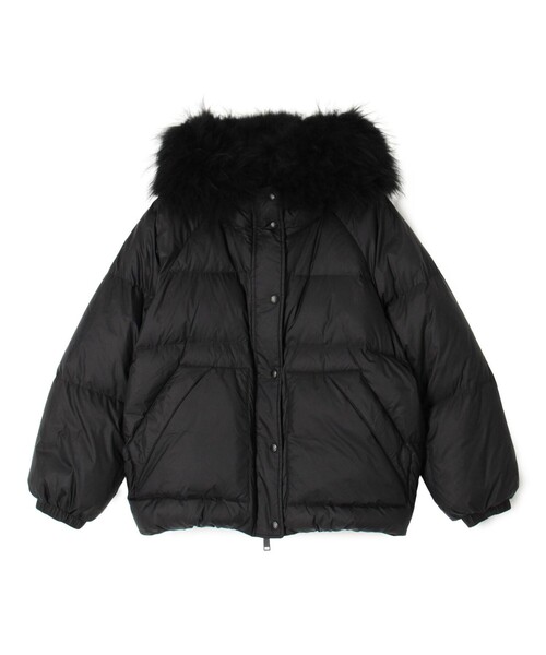 美品 22AW Yves Salomon イヴサロモン リバーシブル ムートンコート ジャケット 22WYV64567MRMX 36 ブラック レディース 古着 中古 USED YVES SALOMON ムートン コート | THE OUTNET (アウトネット)