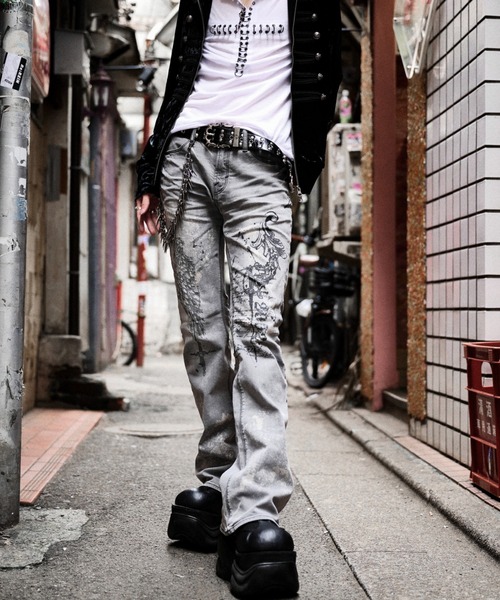 FUGA ジーンズ 「FUGA/フーガ」FUGA × 2002 Print Flare Demin Pants 