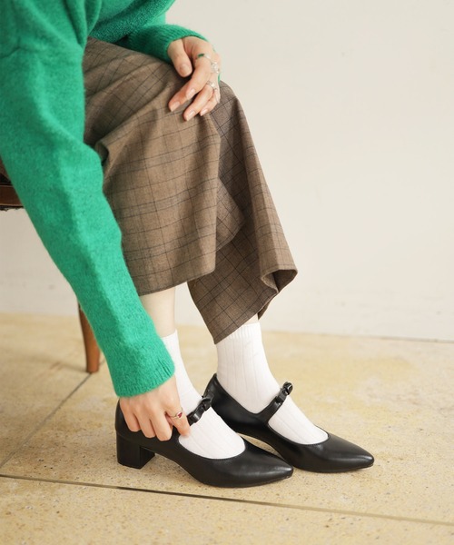 「SESTO」 パンプス 24.5cm ブラック レディース_画像2