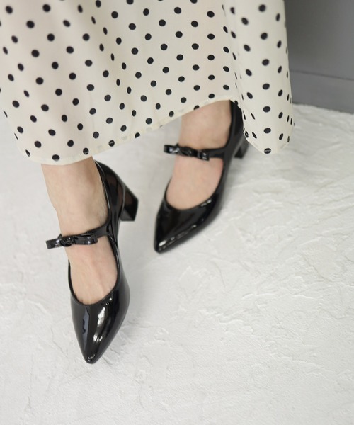 「SESTO」 パンプス 24.5cm ブラック レディース_画像8