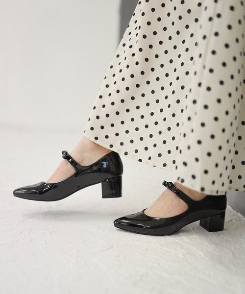 「SESTO」 パンプス 24.5cm ブラック レディース_画像9