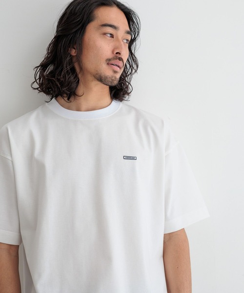 「HEREIAM」 半袖Tシャツ MEDIUM ピンク メンズ_画像3