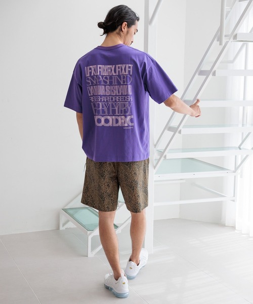 「HEREIAM」 半袖Tシャツ MEDIUM ピンク メンズ_画像9