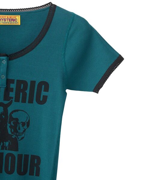 HYSTERIC GLAMOUR（ヒステリックグラマー） tシャツ 半袖 EVIL SKULL