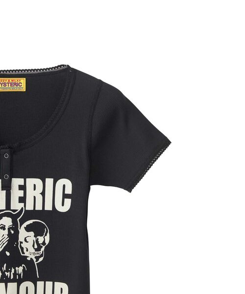 HYSTERIC GLAMOUR（ヒステリックグラマー） tシャツ 半袖 EVIL SKULL