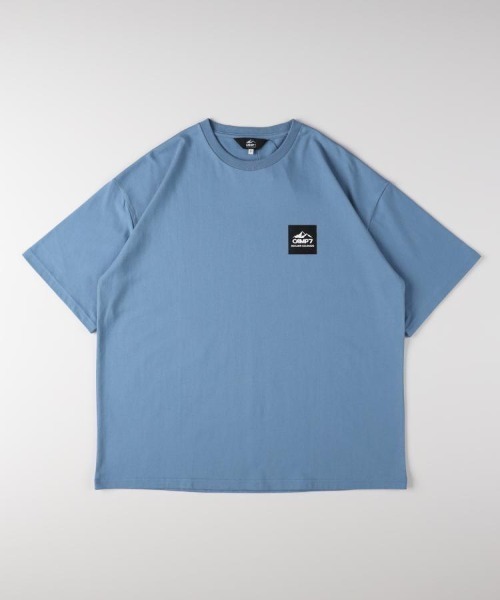 CAMP7（キャンプセブン） tシャツ CAMP7(キャンプ7)バックスクエアロゴ