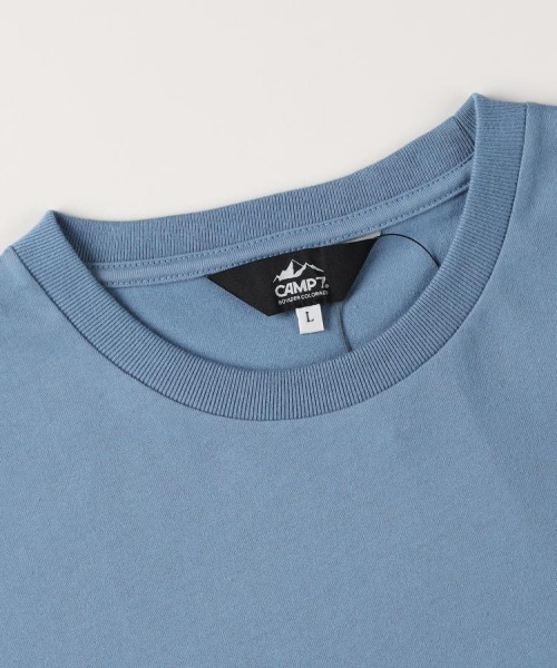 CAMP7（キャンプセブン） tシャツ CAMP7(キャンプ7)バックスクエアロゴ