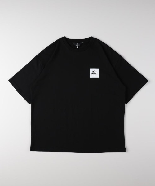 CAMP7（キャンプセブン） tシャツ CAMP7(キャンプ7)バックスクエアロゴ