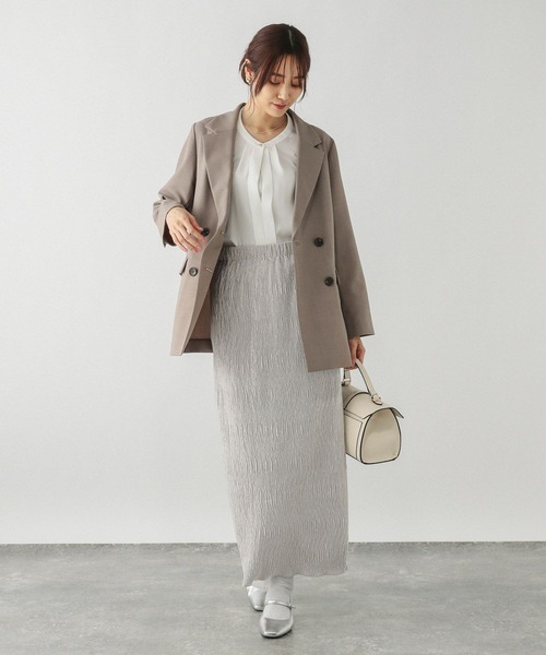 「GLOBAL WORK」 長袖ブラウス MEDIUM ピンク レディース_画像9