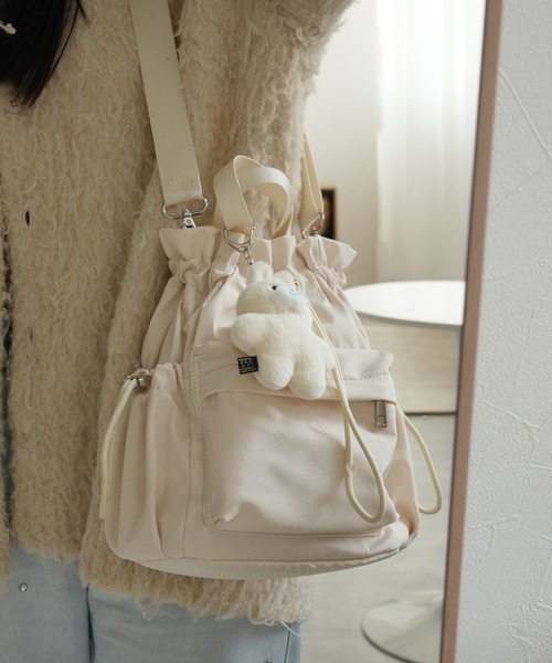 ショルダーバッグ バッグ R0648_4way巾着バッグ レディース : ZOZOTOWN
