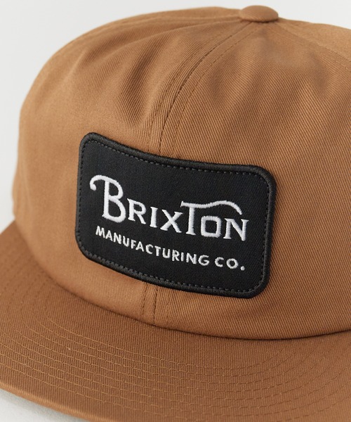 「BRIXTON」 キャップ ONE SIZE ブラウン メンズ_画像4