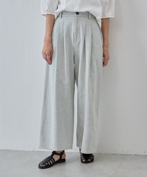 「BEARDSLEY」 デニムパンツ 1 グレー レディース_画像3
