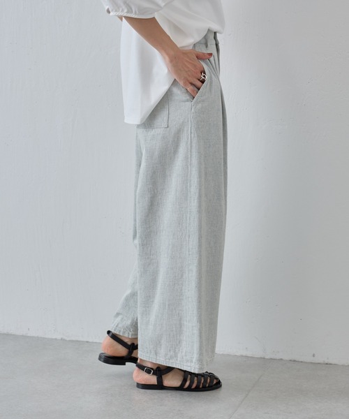 「BEARDSLEY」 デニムパンツ 1 グレー レディース_画像4