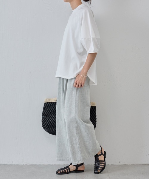 「BEARDSLEY」 デニムパンツ 1 グレー レディース_画像7