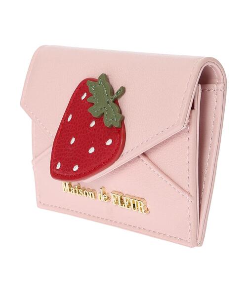 「Maison de FLEUR」 カードケース FREE ピンク レディース_画像8