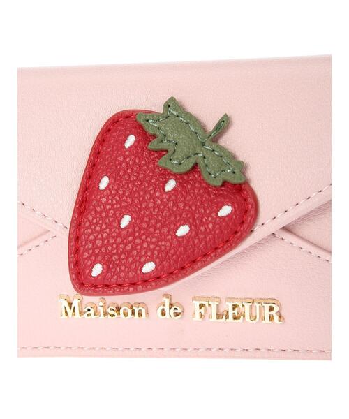 「Maison de FLEUR」 カードケース FREE ピンク レディース_画像9