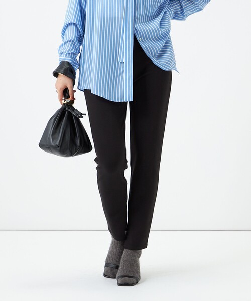NOLLEY'S（ノーリーズ） パンツ ウォッシャブルStretch Zipレギンス