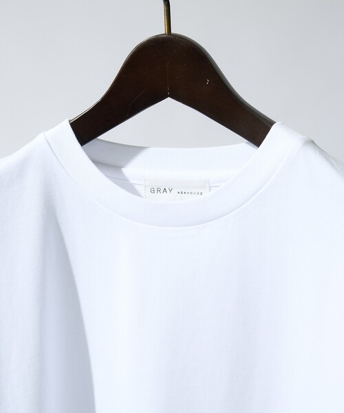 ABAHOUSE GRAY tシャツ 「グラデーション」半袖Tシャツ メンズ