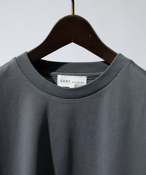 Onグラデーション 半袖Tシャツ S ABAHOUSE GRAY tシャツ 「グラデーション」半袖Tシャツ メンズ
