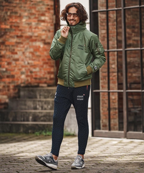 COSMIC WONDER JEANS フード付きMA-1ジャケット カーキ古着 felkod（フィルコッド） ma1 ma-1 mj11984- Muta ACANTHUS Hooded MA1