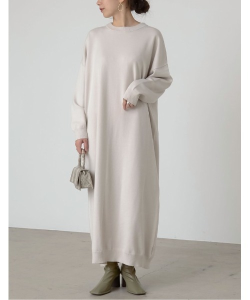 チュニック サステナブル 低身長向けsサイズ対応 ビッグシルエット濃密ニットワンピース Zozotown 通販 Paypayモール