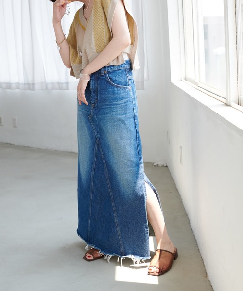 セール好評 スカート デニム SIDE SLIT REMAKESKIRT ZOZOTOWN PayPayモール店 - 通販 - PayPayモール 送料無料低価