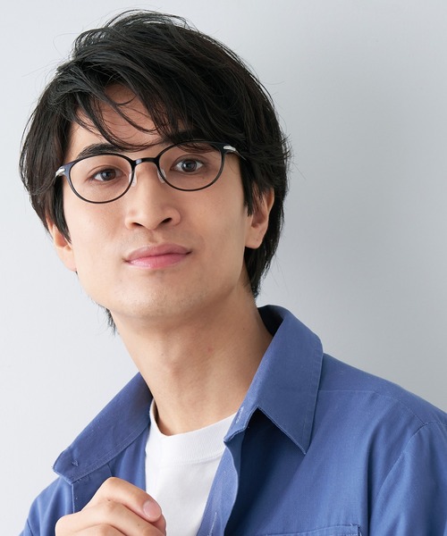 Zoff 伊達メガネ メガネ 眼鏡 ラウンド型 めがね｜軽くて壊れ