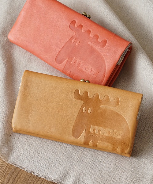 moz（モズ） 財布 本革 袋縫いがま口束入れ 86002 レディース