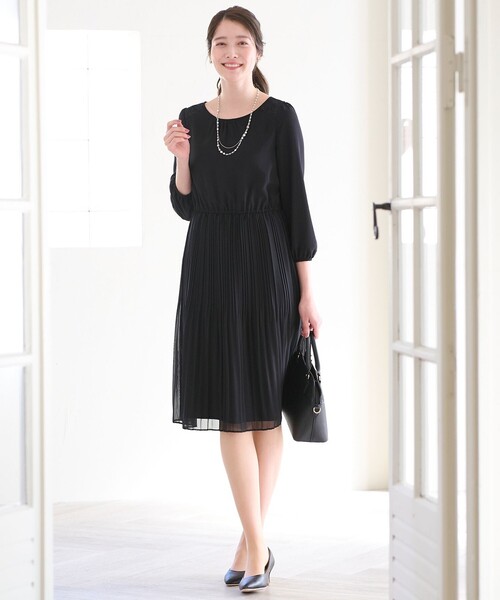 any SiS / エニシィス 【洗える】フェミニンプリーツ ワンピース ANY SIS(エニィスィス)の【洗える】フェミニンプリーツ ワンピース通販