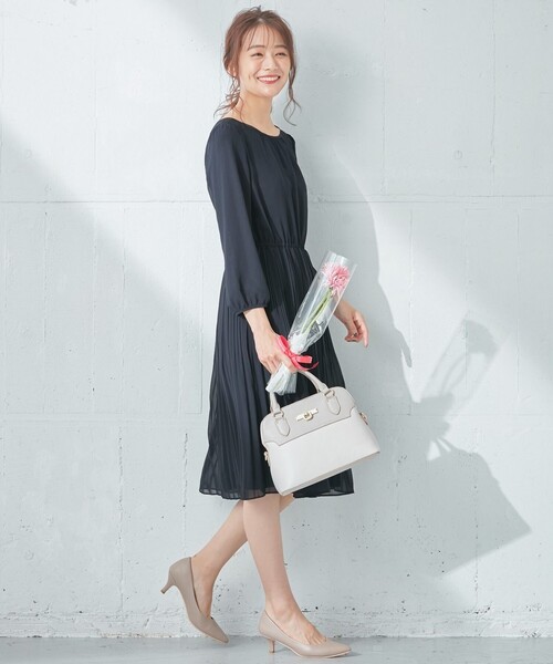 any SiS / エニシィス 【洗える】フェミニンプリーツ ワンピース ANY SIS(エニィスィス)の【洗える】フェミニンプリーツ ワンピース通販